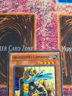 Yu-Gi-Oh! Gravekeeper's Commandant SDMA-EN017 Common 1st Ed Moderately Played - Image 3