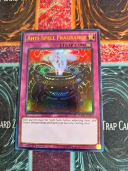 Yu-Gi-Oh! TCG Anti-Spell Fragrance DUDE-EN052 Ultra Rare 1st Edition Near Mint - Image 1