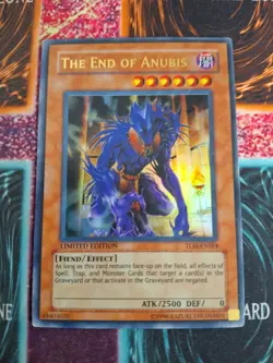 Yu-Gi-Oh! The End of Anubis TLM-ENSE4 Ultra Rare Limited Moderately Played - Image 1