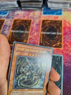 Yu-Gi-Oh! Ancient Gear Gadjiltron Dragon SD10-EN001 Ultra Rare 1st Edition MP - Image 4