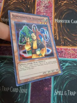 Yu-Gi-Oh! Summoner of Illusions FUEN-EN038 Super Rare 1st Edition Near Mint - Image 2