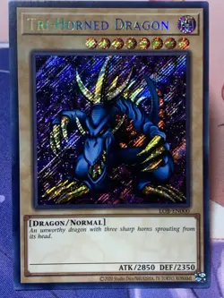 Tri-Horned Dragon LOB-EN000 Legend of Blue Eyes White Dragon 25th Anniversary - Image 1