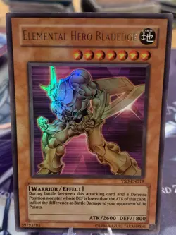 Yu-Gi-Oh! Elemental Hero Bladedge YSD-EN019 Ultra Rare 1st Edition Unlimited - Image 1