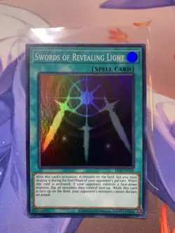 Yu-Gi-Oh! Swords of Revealing Light LOB-EN101 Super Rare Unlimited - Image 1