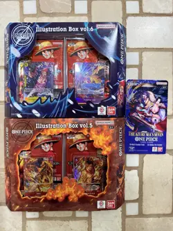 OP-13 Carrying On His Will Illustrator Box 5 & 6 & 1 OP14 Booster Pack One Piece - Image 1