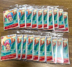 20 Packs One Piece Mcdonald's Chopper Promo Card 2025 Japanese Sealed - Image 1