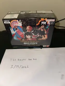 One Piece TCG: Emperors in the New World Booster Box ENGLISH OP09 FACTORY SEALED - Image 2