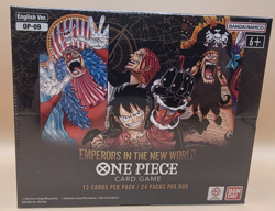 One Piece TCG Emperors in the new world OP09 Booster Box SEALED English + case - Image 1