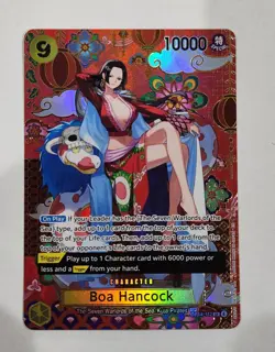 English Boa Hancock OP14-112 SP The Azure Sea's Seven One Piece CCG NM - Image 1