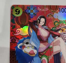 English Boa Hancock OP14-112 SP The Azure Sea's Seven One Piece CCG NM - Image 2