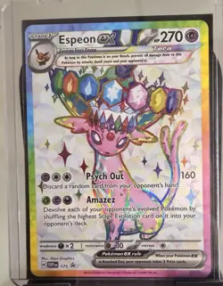Espeon ex SVP175 Sv: Scarlet & Violet Promo Cards Holo - Image 1