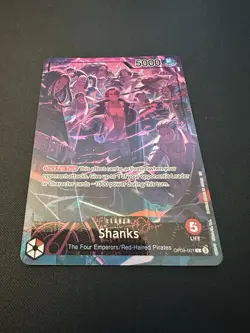 NM 2nd Anniversary Collection Shanks Leader (OP09-001) ENG One Piece Card Game - Image 2