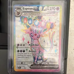 Pokemon Espeon ex SVP175 Sv: Scarlet & Violet Promo Cards Holo EX Promo - Image 1