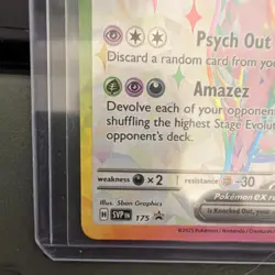 Pokemon Espeon ex SVP175 Sv: Scarlet & Violet Promo Cards Holo EX Promo - Image 5