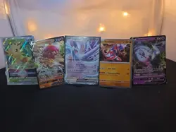 Pokemon Card Lot Lugia ex Leafeon VSTAR Hatterene V Decidueye V Koraidon Holo3 - Image 1
