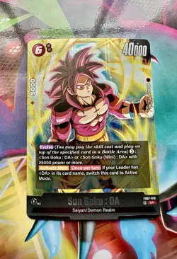 Son Goku : DA FB07-010 Super Rare Foil Dragon Ball Super Card Game | NM - Image 1