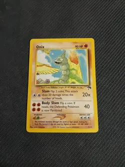 Pokemon Onix 3/18 Southern Islands Promo Card Rare Lightly Played - Image 1