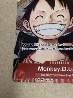 One Piece TCG 25th Premium Collection Alt Art Monkey.D.Luffy P-001 Promo Card NM - Image 4