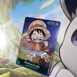 Monkey D Luffy P-037 1st Anniversary Tournament Promo Holo One Piece Card Eng Nm - Image 4