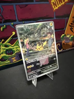 Pokemon Pikachu TCG Holo Card 173/165 Scarlet & Violet 151 Series - Image 2
