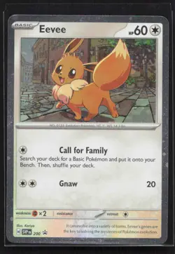 Eevee - 200 (Cosmos Holo) Promo SV: Scarlet & Violet Promo Cards SVP 200 NM - Image 1