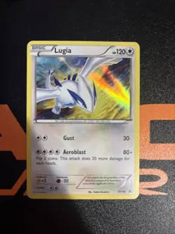 Lugia Holo XY156 Pokemon Card 2016 Black Star Promo LP - Image 1