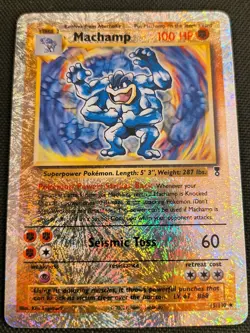 Pokemon Machamp 15/110 Legendary Collection Reverse Holo Holo Rare 100 HP Card - Image 1