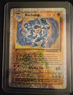 Pokemon Machamp 15/110 Legendary Collection Reverse Holo Holo Rare 100 HP Card - Image 2