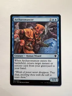 Archaeomancer - MTG Commander 2017 - NM - Image 1