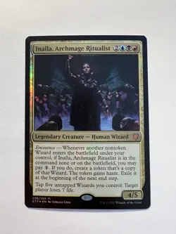 Inalla, Archmage Ritualist - FOIL - MTG Commander 2017 - NM - Image 1