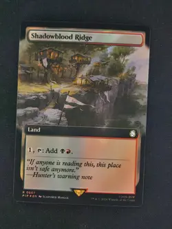 MTG: Fallout - Extended Art Foil - Shadowblood Ridge - NM - Image 1