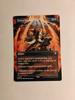 Fierce Guardianship (Borderless) Commander Masters Regular - Image 1