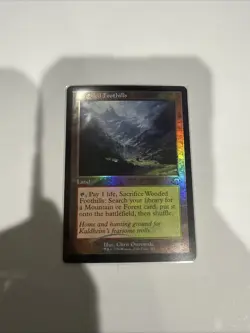 Wooded Foothills X1 Mtg Modern Horizons 3 Nm Foil Retro Frame - Image 1