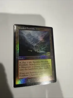 Wooded Foothills X1 Mtg Modern Horizons 3 Nm Foil Retro Frame - Image 2