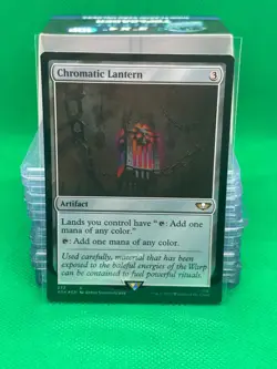 Chromatic Lantern - Warhammer 40k - Surge Foil - MTG - Damaged - Image 1