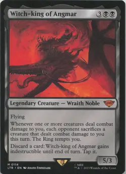 Witch-king of Angmar M Universes Beyond: The Lord of the Rings 114 - LP MTG - Image 1