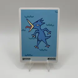Goose (Golduck) #0055- Gen 1 Pookiemoot Fan Art - Pokemon - Image 1