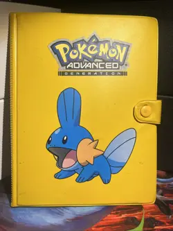 Pokemon Advanced Generation 2x2 Binder 2003 Toysite *Mudkip* - Image 1