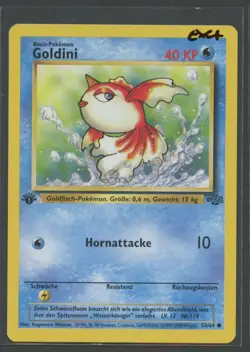 Goldini 1. Edition | Dschungel 53/64 | Pokemon Karte Deutsch EXC+ Jungle 2000 - Image 3