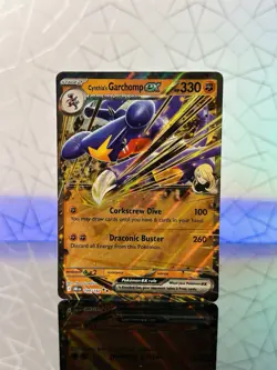 Cynthia's Garchomp ex 104/182 Double Rare - Pokemon Destined Rivals 🔴⚫ - Image 1