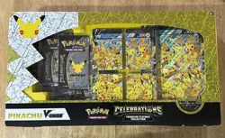 Pokemon Celebrations 25th Anniversary Pikachu V-union Premium Playmat Collection 820650809897 - Image 1