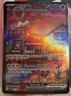 Pokemon TCG Mew ex 053 SVP Black Star Promo 151 Ultra Premium Holo NM - Image 1