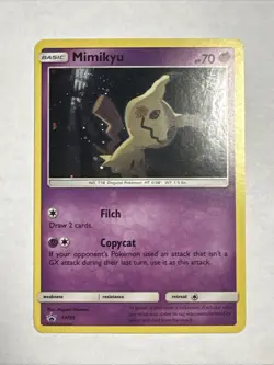 Pokemon TCG Mimikyu SM99- Black Star Promo Sun and Moon - Image 1
