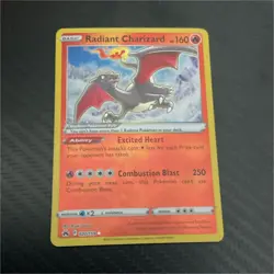 Pokemon Radiant Charizard SV: Crown Zenith 020/159 Radiant Rare 160 HP - Image 1