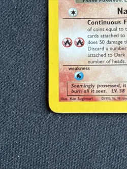 Pokemon TCG Dark Charizard 4/82 Unlimited Holo Rare Near Mint to Mint - Image 5