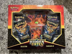 Pokemon Hidden Fates Charizard-GX Collection Box - Image 1
