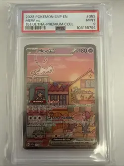 2025 Pokemon SVP EN Mew Ex 151 Ultra-Premium Collection PSA 9 - Image 1