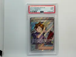 2023 POKEMON SCARLET & VIOLET 151 #194/165 BILL'S TRANSFER ULTRA RARE MINT PSA 9 - Image 1