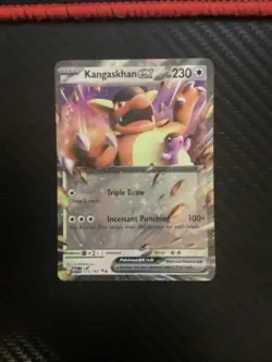 Pokemon Kangaskhan ex 115/165 MEW EN-151 Double Rare Holo NM - Image 1