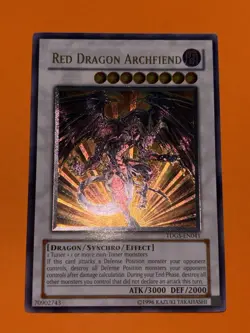 Yu-Gi-Oh! Red Dragon Archfiend Duelist Gn. Unlimited Ultimate Rare TDGS-EN041 NM - Image 1